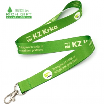Custom Printed Personalized SATIN LANYARD Branded Text Graphics NECK STRAP QTY50 