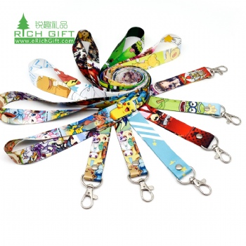 Polyester Custom Keychain Lanyard Badge Holder with Logo Printing  Promotional Lanyard - China Lanyard and Lanyards price