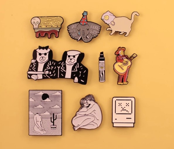 soft enamel pins