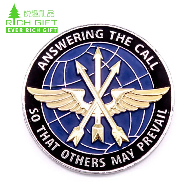 Custom Military Challenge Coins Manufacturer | Bulk Orders & Free 3D Design